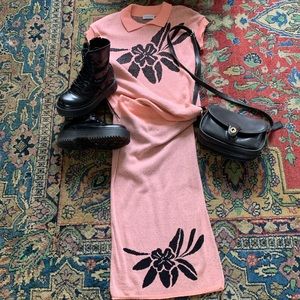 Vintage knit skirt set!